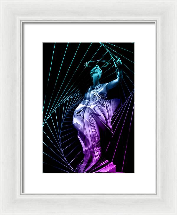 Aphrodite Retro Wave - Framed Print