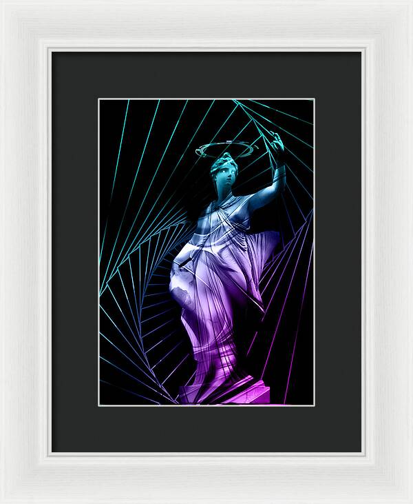 Aphrodite Retro Wave - Framed Print