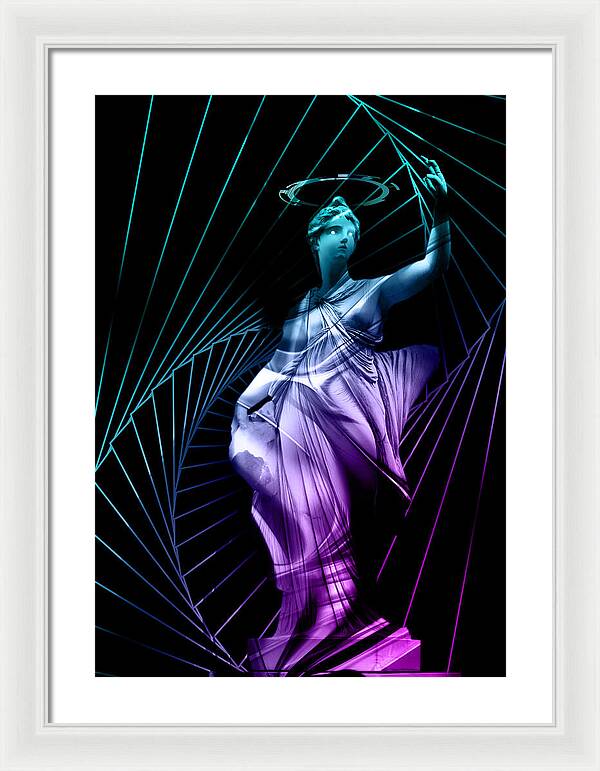 Aphrodite Retro Wave - Framed Print