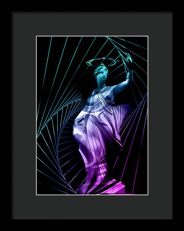 Aphrodite Retro Wave - Framed Print