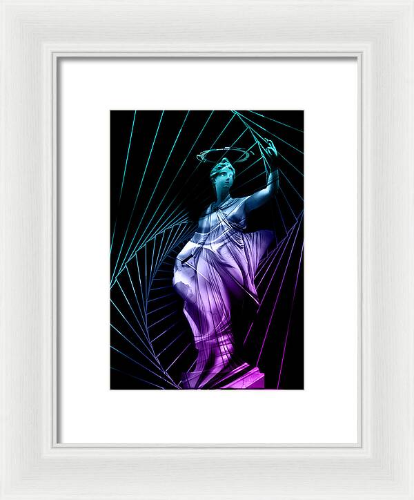 Aphrodite Retro Wave - Framed Print