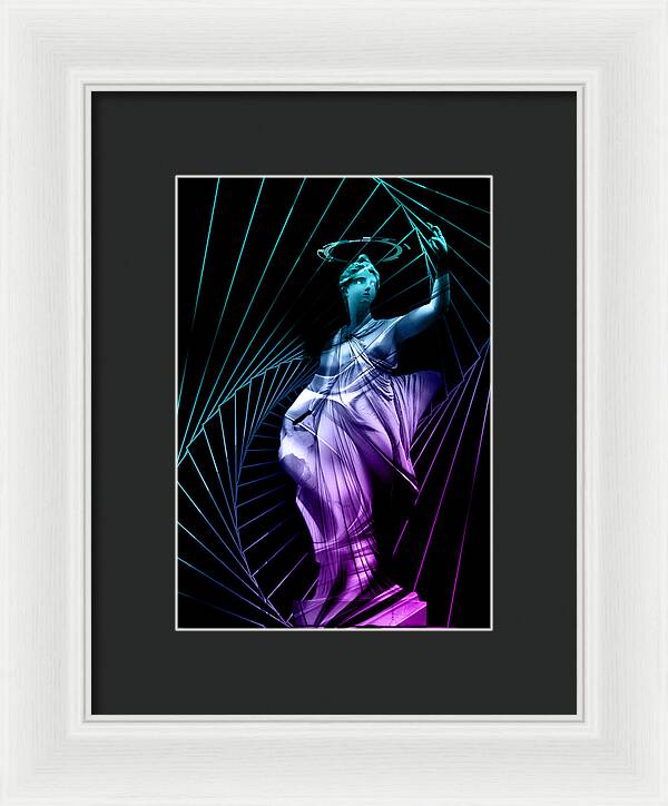 Aphrodite Retro Wave - Framed Print