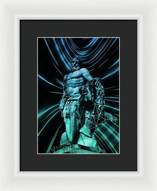 Astrological Hercules - Framed Print