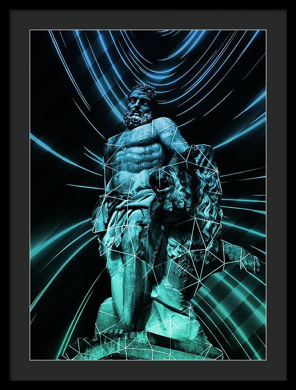 Astrological Hercules - Framed Print