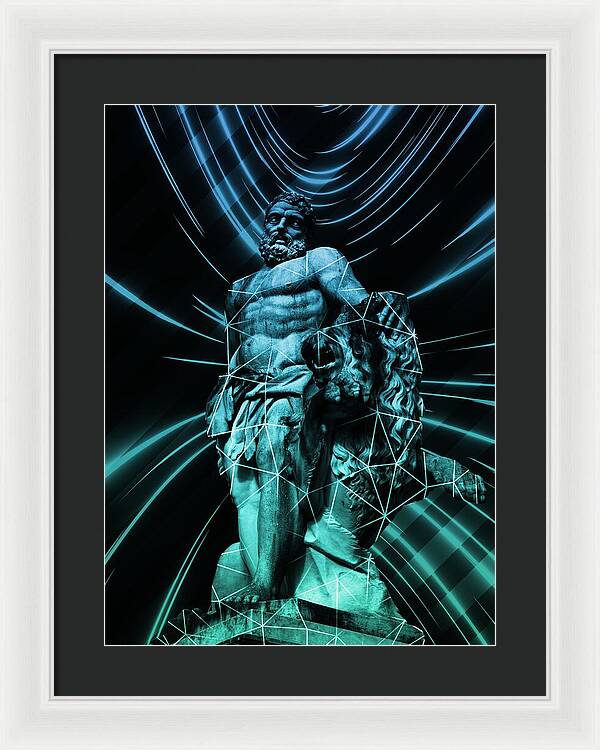 Astrological Hercules - Framed Print