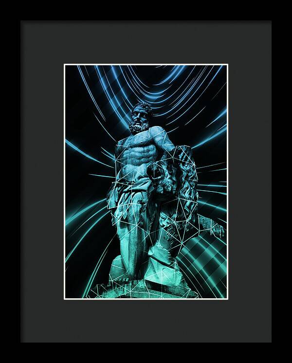 Astrological Hercules - Framed Print