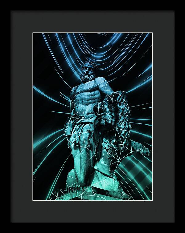 Astrological Hercules - Framed Print