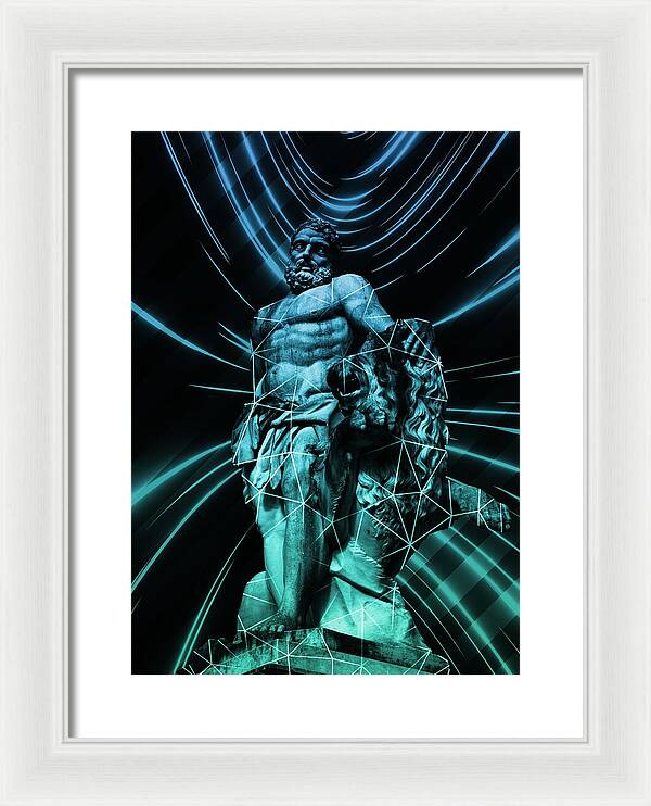 Astrological Hercules - Framed Print