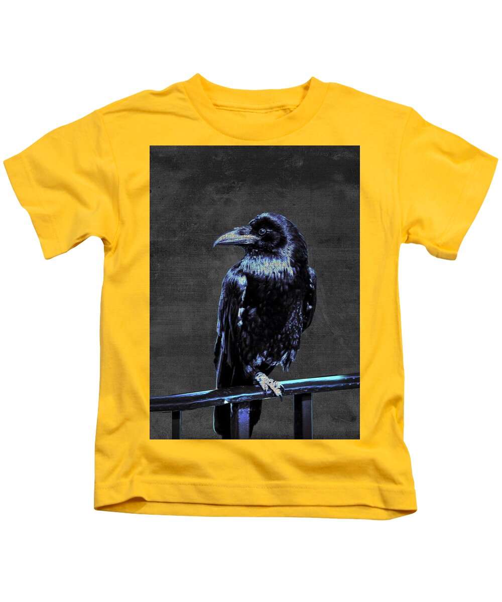 Blue Crow - Kids T-Shirt