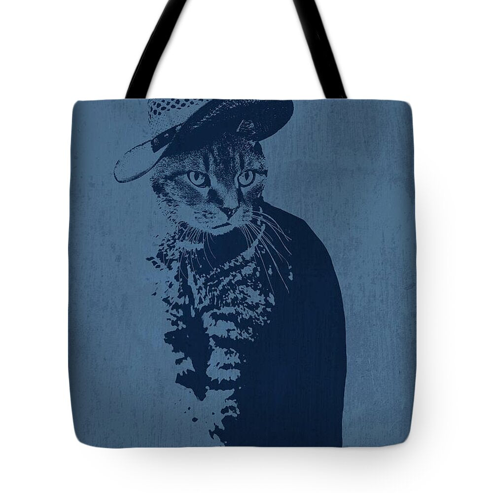 Cool Grey Tabby - Tote Bag