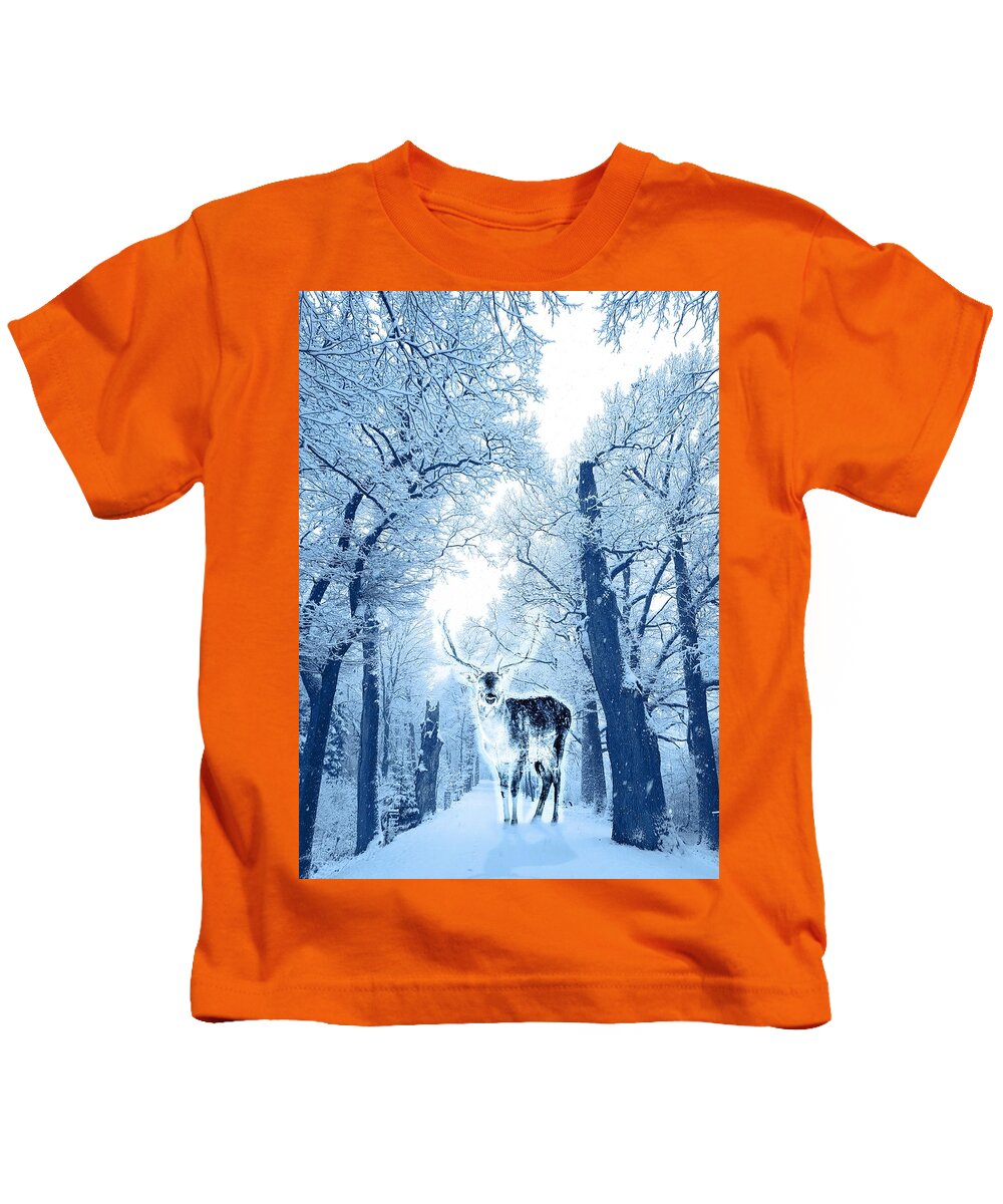 Cosmic Deer - Kids T-Shirt