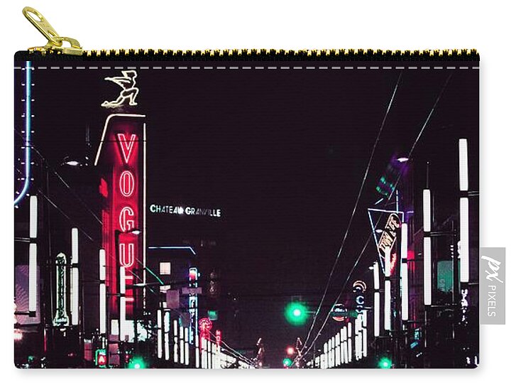 Cyberpunk Slick Street - Zip Pouch