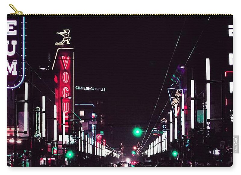 Cyberpunk Slick Street - Zip Pouch
