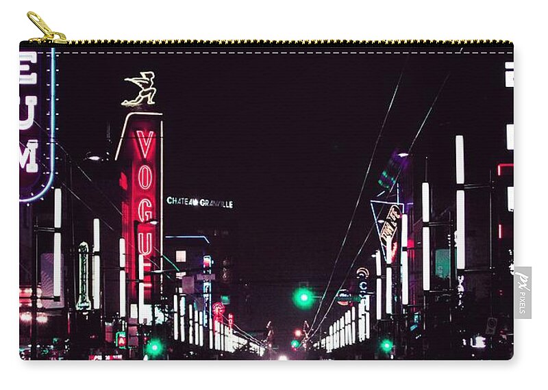 Cyberpunk Slick Street - Zip Pouch