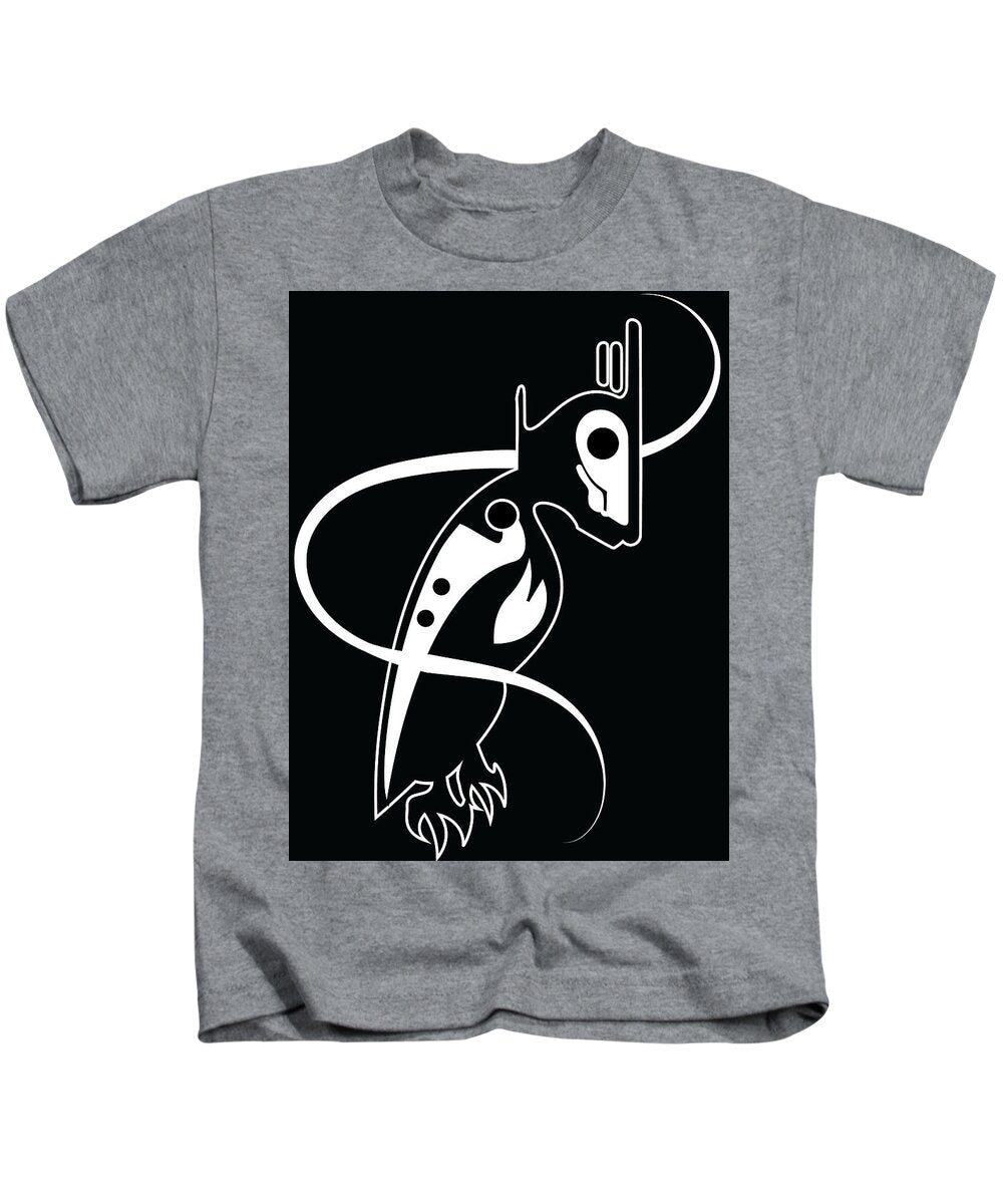 Skull Bird - Kids T-Shirt