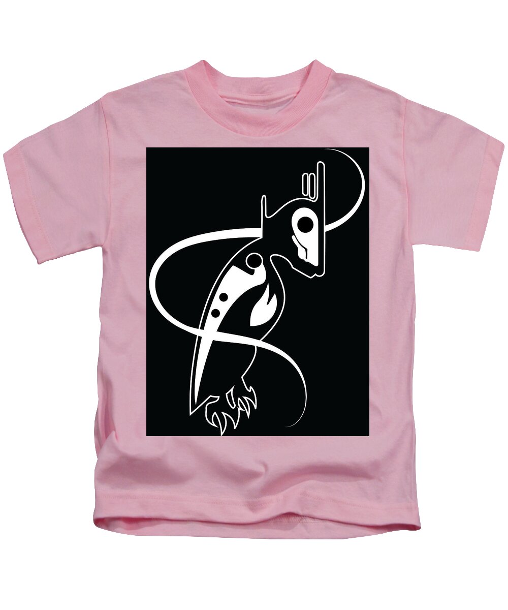 Skull Bird - Kids T-Shirt
