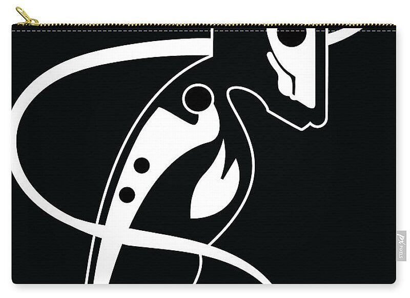 Skull Bird - Zip Pouch