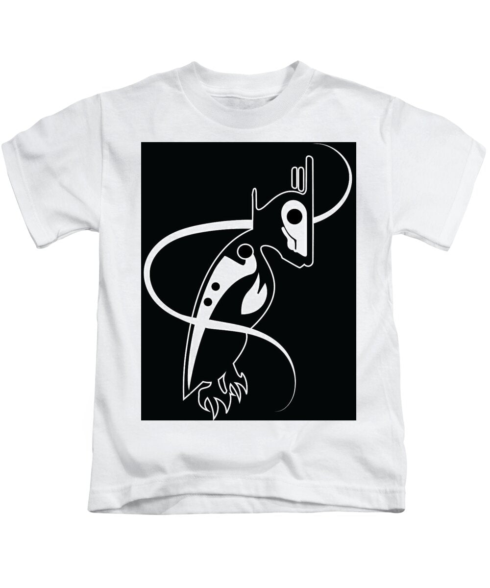 Skull Bird - Kids T-Shirt
