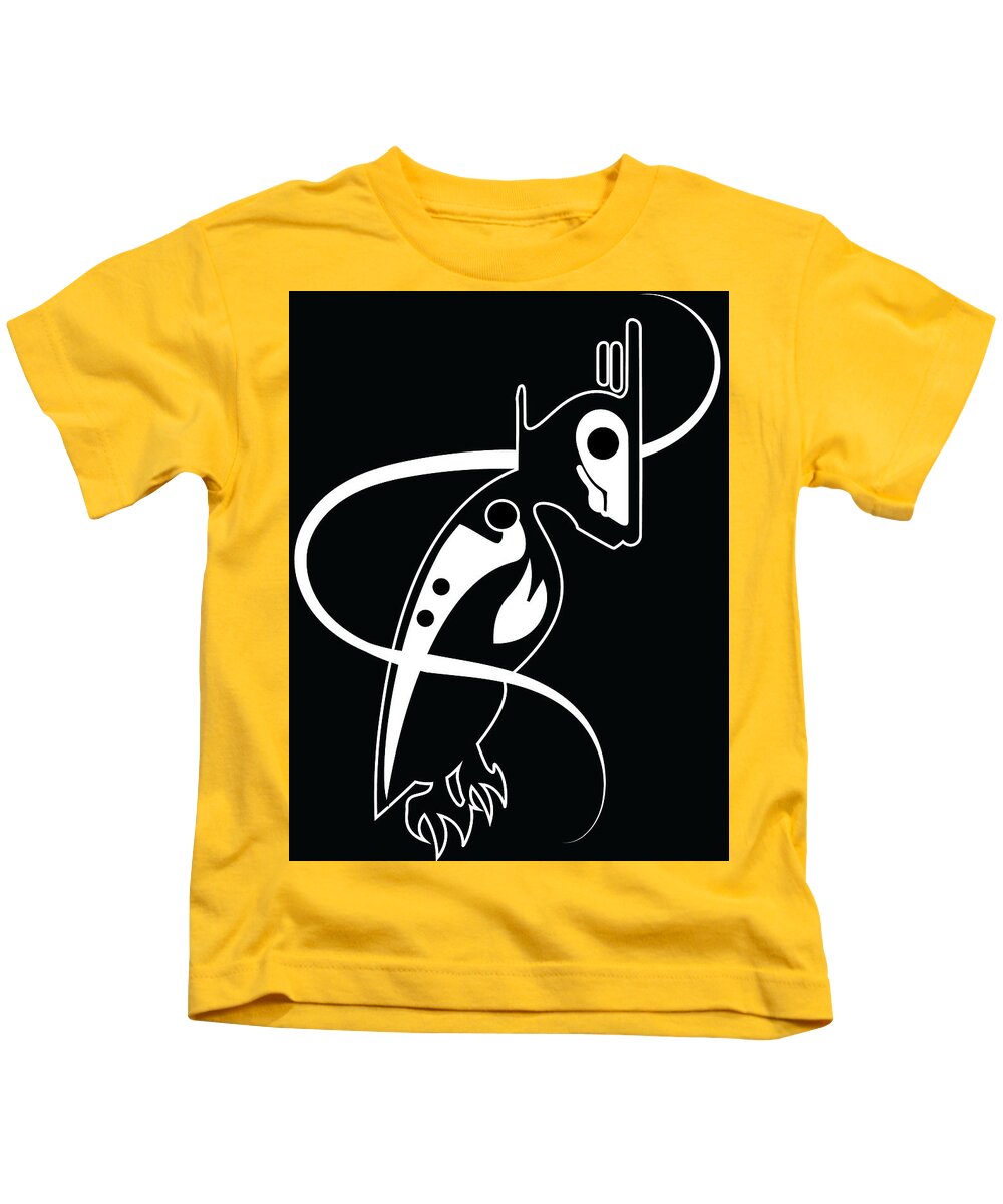Skull Bird - Kids T-Shirt