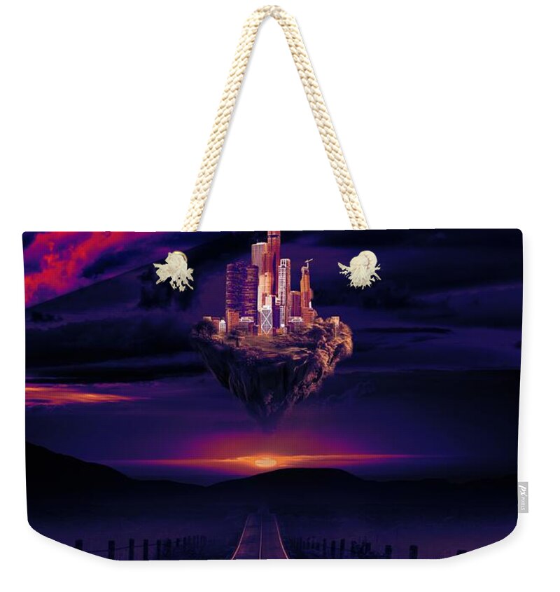 Abandoned Desert City - Weekender Tote Bag