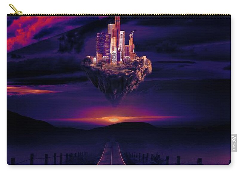 Abandoned Desert City - Zip Pouch