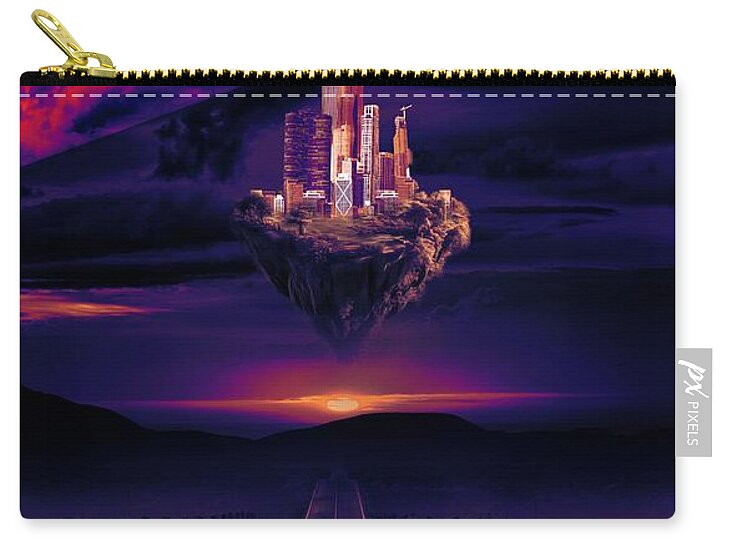 Abandoned Desert City - Zip Pouch