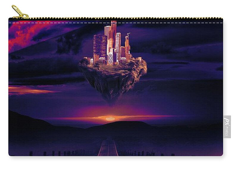 Abandoned Desert City - Zip Pouch