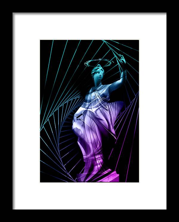 Aphrodite Retro Wave - Framed Print