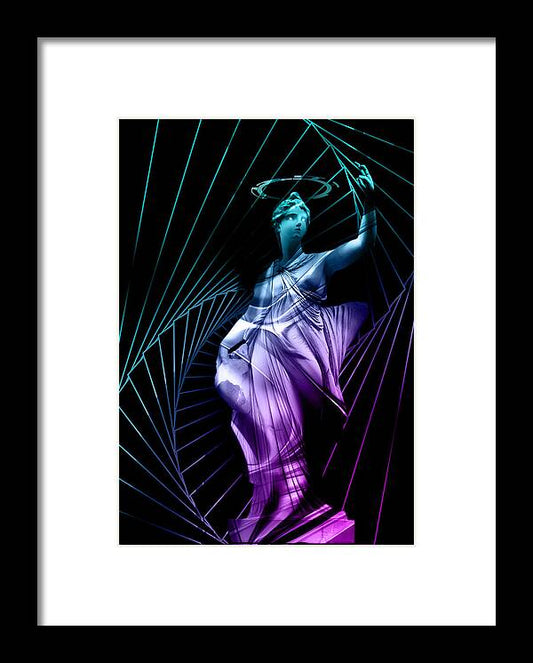 Aphrodite Retro Wave - Framed Print
