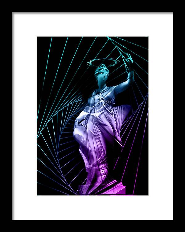 Aphrodite Retro Wave - Framed Print