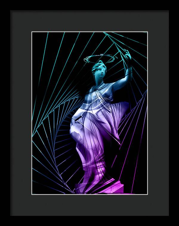 Aphrodite Retro Wave - Framed Print