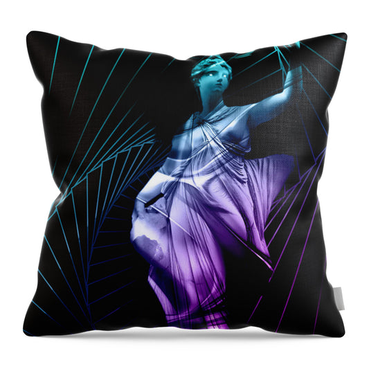 Aphrodite Retro Wave - Throw Pillow