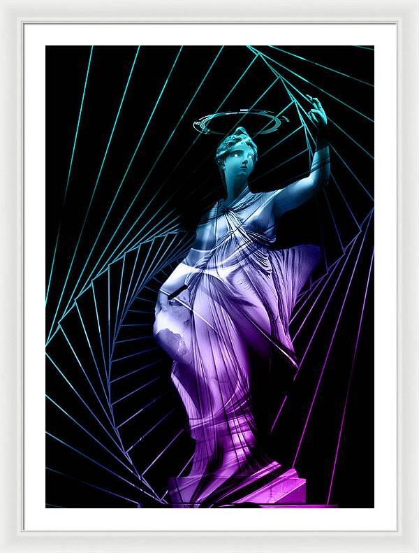Aphrodite Retro Wave - Framed Print