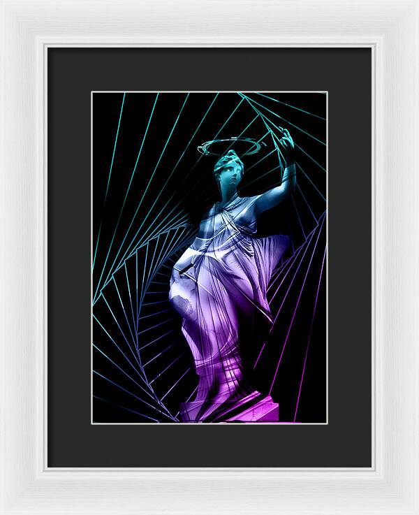 Aphrodite Retro Wave - Framed Print