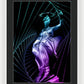 Aphrodite Retro Wave - Framed Print