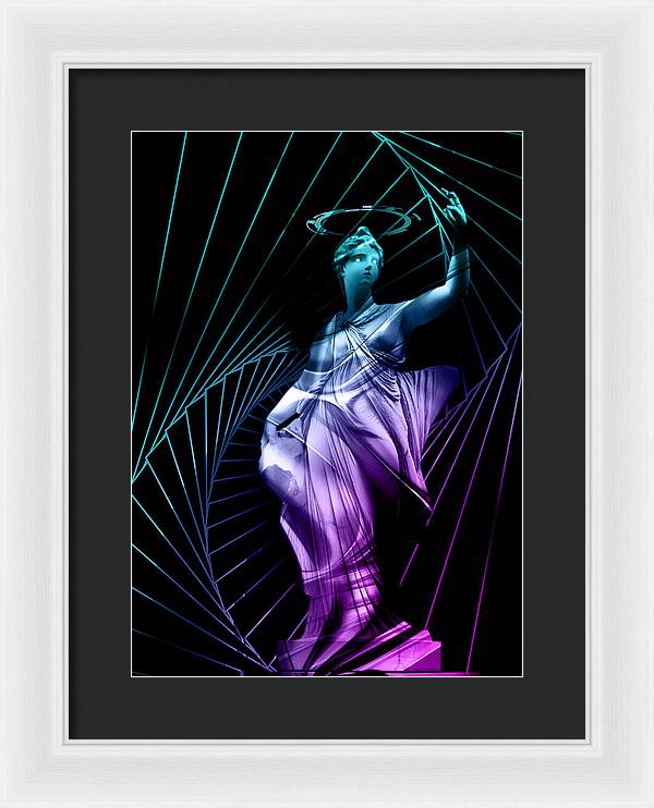 Aphrodite Retro Wave - Framed Print