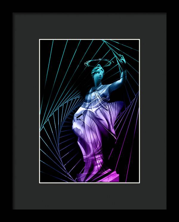 Aphrodite Retro Wave - Framed Print
