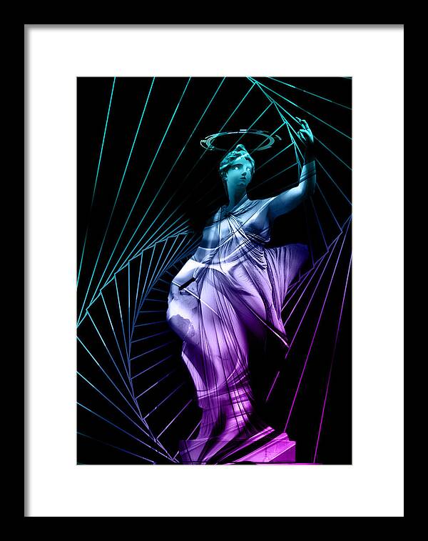 Aphrodite Retro Wave - Framed Print