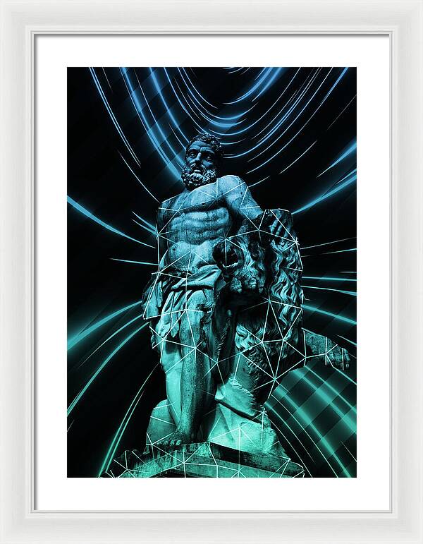 Astrological Hercules - Framed Print
