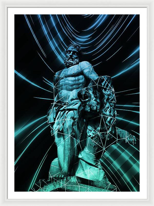 Astrological Hercules - Framed Print