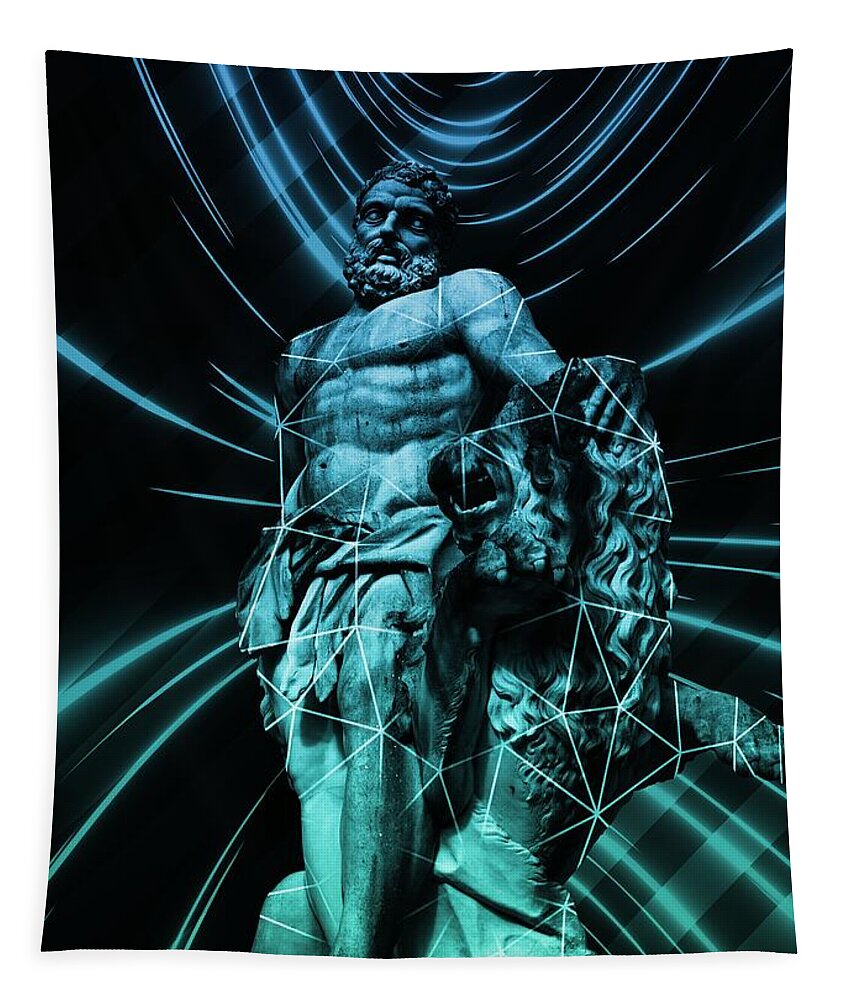 Astrological Hercules - Tapestry