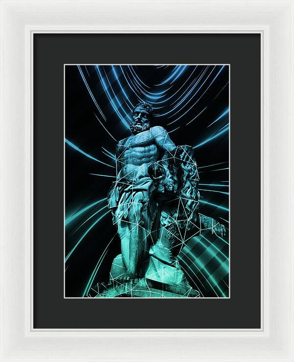 Astrological Hercules - Framed Print