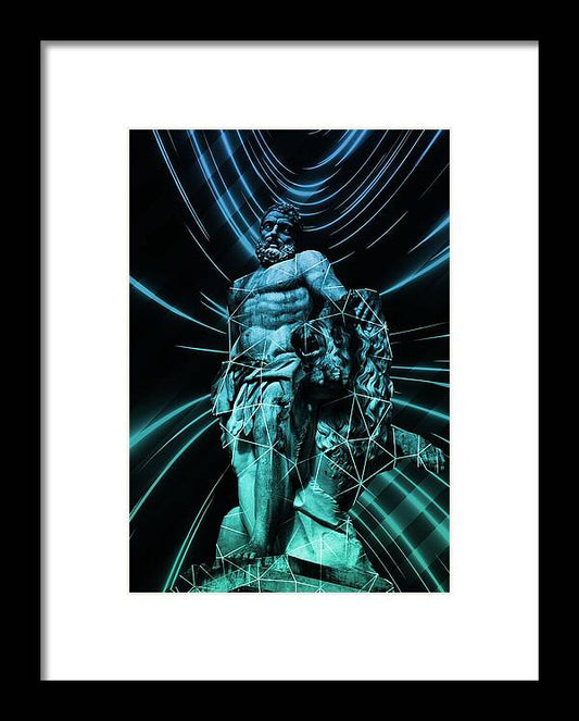 Astrological Hercules - Framed Print