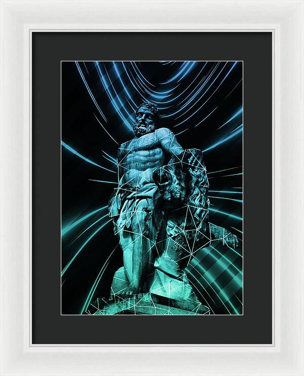 Astrological Hercules - Framed Print