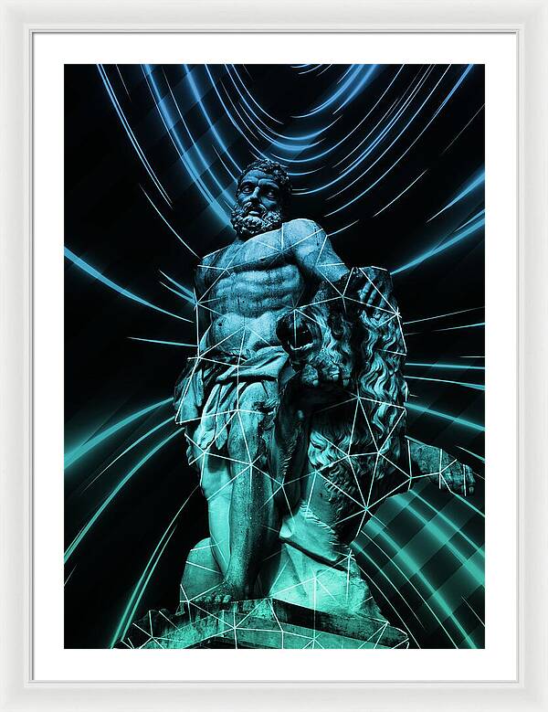 Astrological Hercules - Framed Print