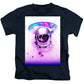 Astronaut Skeleton Skull In Subspace - Kids T-Shirt