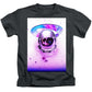 Astronaut Skeleton Skull In Subspace - Kids T-Shirt