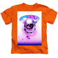 Astronaut Skeleton Skull In Subspace - Kids T-Shirt