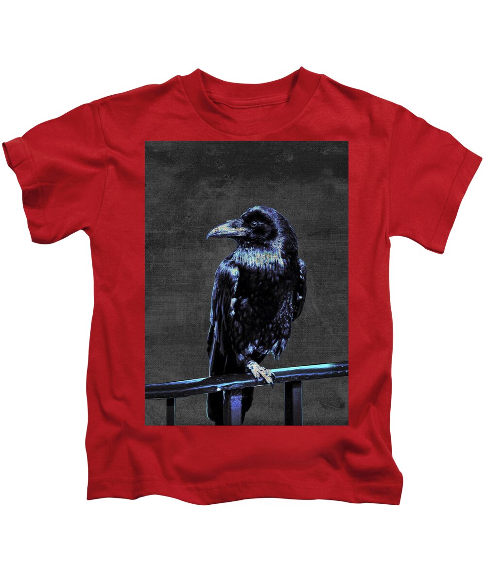 Blue Crow - Kids T-Shirt