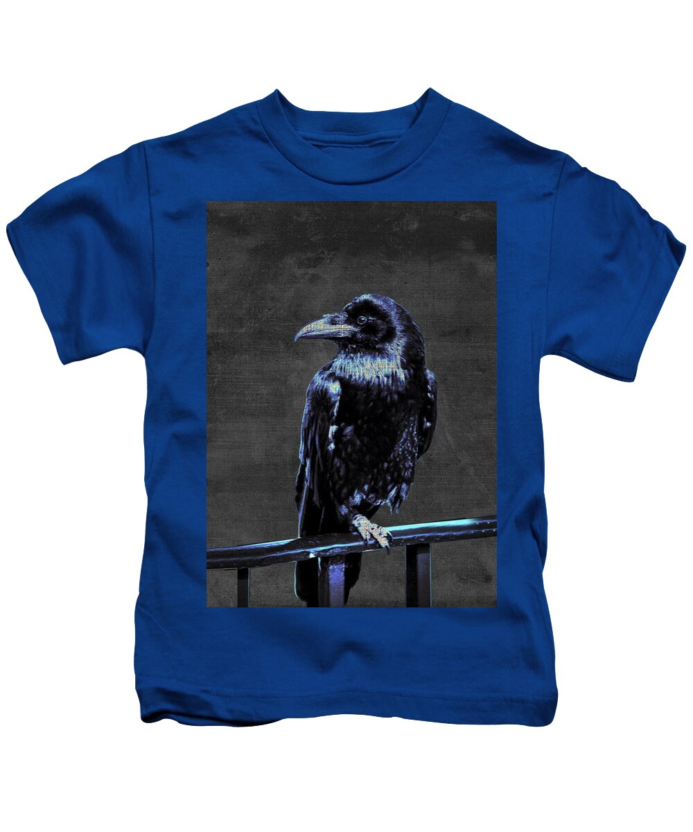 Blue Crow - Kids T-Shirt